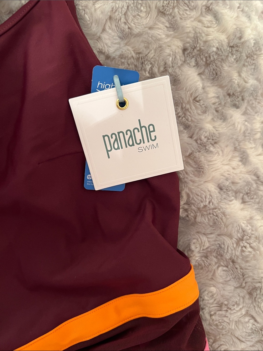 Panache Kira Active Balcony Swimsuit Size 38HH NWT - Picture 7 of 12
